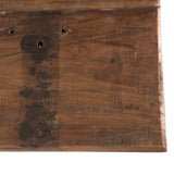 Table Basse 110X60Cm en Bois Recyclé Pieds Croisés - Esprit Brocante