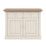Steens Monaco Commode, Bois, Weiss/Stone, 47 x 104 x 26 cm
