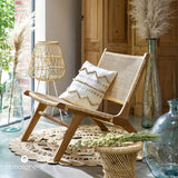 Fauteuil Timor - Teck & rotin - Atmosphera créateur d'intérieur