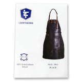 Tablier de luxe en cuir - Brin clair (cognac) - Tablier de cuisine - Tablier BBQ - Cadeau pour la fête des pères - Cadeau pour homme - 81 cm * 56 cm
