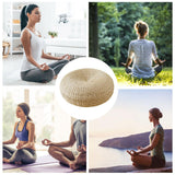 Rosixehird Coussin d'méditation au Sol - Sol futon Fait à la Main, Coussins d'assise au Sol - Pouf Sol Rond Fait à la Main pour CoussinSol méditation Yoga