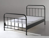 Vipack NYBE1218 New York lit 120x200cm Noir, Métal, 211,2x128x112 cm