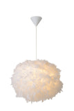Lucide GOOSY SOFT - Suspension - Ø 50 cm - Blanc