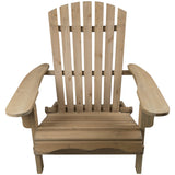 Woodside Chaise Adirondack en bois - pour extérieur