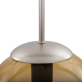 Briloner Leuchten 4010-017 Lampe Suspendue, Verre, Pale Gold
