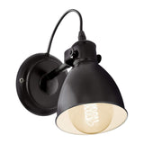 Eglo IAP1292714 Applique Murale, Acier, E27, Noir