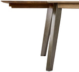 Furnhouse Malaga Acacia Plateau de Rangement en Bois Massif d'acacia Marron 50 x 100 x 8 cm
