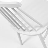 Kave Home - Chaise Tressia en Bois Massif de Caoutchouc