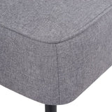 vidaXL Chaise de Cocktail Chaise pour Salon Séjour Bureau Fauteuil Gris Clair