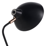 Lampadaire Delicata Lampe De Sol Sur Pied Noir Dorée VN-L00042-EU