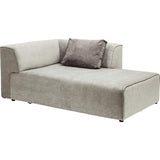 Kare Design Méridienne Droite d'angle canapé Infinity Gris