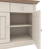Steens Monaco Commode, Bois, Weiss/Stone, 47 x 104 x 26 cm