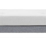 Marque Amazon - Movian Afsan - Lit de jour, 188 x 85 x 60 cm, Gris foncé/gris clair