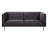 Marque Amazon - Movian Ola - Canapé 3 places, 88 x 200 x 79 cm (longueur x largeur x hauteur), Anthracite