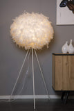 Lucide GOOSY SOFT - Lampadaire - Ø 50 cm - Blanc