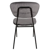 Nimara Lot de 2 Chaises de salle à manger en velours | Chaises de salle à manger et chaises de cuisine en tissu pour la table à manger