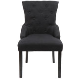 Chaise de Salle à Manger - Lot de 2/4, Couleurs au Choix - Design Retro, Revêtement Tissu, Pied en Bois - Fauteuil, Cuisine,Salon