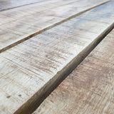 Indoortrend.com Table Basse en Bois de manguier Massif - Design Industriel Vintage