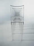 Kartell 4850/B4  LA MARIE Chaise lot de 2, transparent