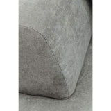 Kare Design Canapé d'angle Pablo Grande Droite Gris