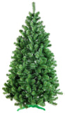 DecoKing 52525 220 cm Sapin de Noël Artificiel Socle en Plastique Arbre de Noël Fête de Noël Vert Lena