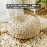 Rosixehird Coussin d'méditation au Sol - Sol futon Fait à la Main, Coussins d'assise au Sol - Pouf Sol Rond Fait à la Main pour CoussinSol méditation Yoga