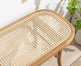 Wahson Bancs de Salle à Manger, Banc de Cuisine Bois Massif, Banc d'Entrée Style Vintage Banquette Restaurant pour Salle à Manger et Entrée, Bois Naturel