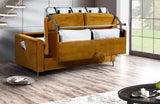 Bestmobilier - Owen - Canapé 3 Places Convertible - Ouverture Express - Couchage Quotidien - Velours