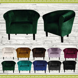 Fortisline Fauteuil Crapaud Monaco Velvet en veloures Vert Emeraude sièges Salon Bistro café W364_23