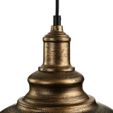 BAYCHEER E27 Métal Retro Lustre Abat-jour Suspensions Luminaires Plafonniers Lampe Industriel Cuivre