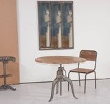 Atelier grey Table Ronde réhaussable Meuble House