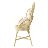 Kenay Home Flower Chaise de Salon, rotin, 70 x 50 x 92 cm
