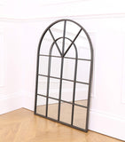 Select Mirrors Stamford Miroir arqué en métal pour fenêtre 60 x 90 cm (métal Rustique)