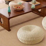 Rosixehird Coussin d'méditation au Sol - Sol futon Fait à la Main, Coussins d'assise au Sol - Pouf Sol Rond Fait à la Main pour CoussinSol méditation Yoga