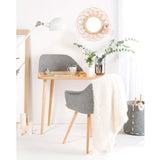 Delamaison Signature Côme Chaise, Gris Clair