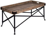 Better & Best Table Plateau Rectangulaire, Petite, avec Pieds, en Bois, Noir, 51 x 33 x 62 cm