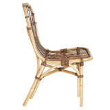 Lot de 6 chaises Elise en rotin