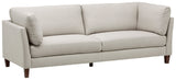 Marque Amazon - Rivet Midtown - canapé moderne à coussins amovibles, 234 cm, Crème