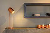 Lucide BLINY - Lampe De Table - Ø 11 cm - Cuivre