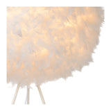 Lucide GOOSY SOFT - Lampadaire - Ø 50 cm - Blanc