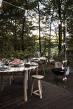 House Doctor Table de Salle à Manger Nature 130 x 130 cm