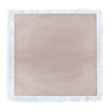 QINGLOU Peau de Mouton synthétique,Cozy Sensation comme véritable Laine Tapis en Fourrure synthétique, Fluffy Soft Longhair Décoratif Coussin de Chaise Canapé Natte (Blanc（Carré）, 45 x 45cm)