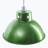 Luminaire Plafonnier en Métal de Style Rétro Moderne, Suspension Industrielle Vintage, Luminaire Industriel Parfait pour Café, Bistro, Restaurant 300mm Diamètre