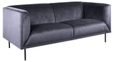 Marque Amazon - Movian Ola - Canapé 3 places, 88 x 200 x 79 cm (longueur x largeur x hauteur), Bleu poudreux