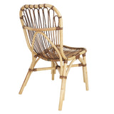 Lot de 6 chaises Elise en rotin