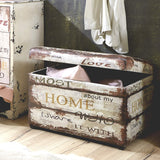 Haku Möbel Travel Coffre de Rangement, Cuir, Multicolore, 65 X 40