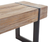 Mendler Banc Salle à Manger HWC-A15, Sapin Massif Rustique ~ 160cm