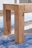 FineBuy Banc de Cuisine Bois Massif Acacia 140 x 45 x 35 cm Champêtre | Salle à Manger Banque - Capacité de Charge maximale: 150-200 kg - Banc pour Table de Cuisine | Banc Salle à Manger