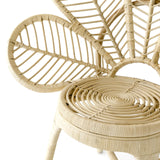 Kenay Home Flower Chaise de Salon, rotin, 70 x 50 x 92 cm