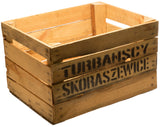 Kistenkoli Altes Land Lot de 3Ã'Â grosses caisses ÃƒÂ  fruits Ã'Â«Ã'Â TSÃ'Â Ã'Â» caisses ÃƒÂ  vin ou ÃƒÂ  pommes en bois Shabby Vintage by Kistenkolli Altes Land